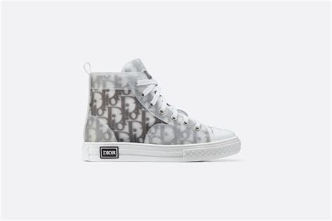 b23 hoher sneaker aus dior oblique funktionsstoff|B23 High Top Sneaker Dior Oblique Jacquard in Schwarz .